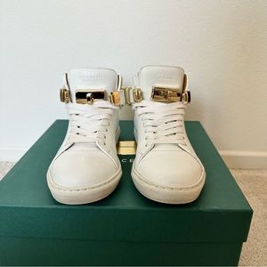 Buscemi Women 100MM Classic White Sneaker
